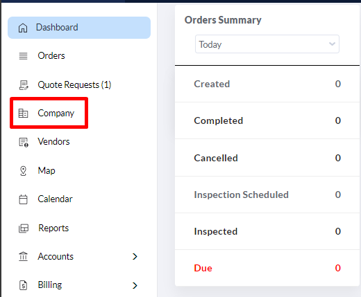 Setting up your Company Profile – ValueLink Connect